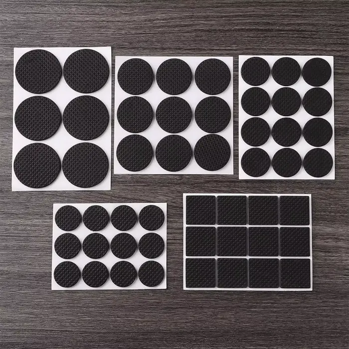 6/9/12PCS Auto-Adhésif Tapis antidérapant Coussin Pare-chocs Meubles Jambe Pied Tapis de Feutre Pour