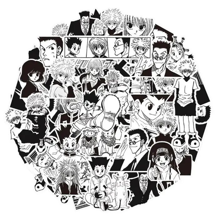 10/30/70 pièces japonais Anime HUNTER × HUNTER autocollants classique Cool décalcomanies décoration 
