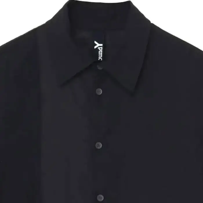 HKSH printemps automne nouveau homme marée Chic Yamamoto chemise foncée tissé à la main longueur moy