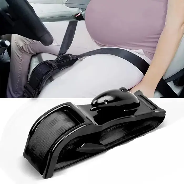Ceinture de sécurité pour femmes enceintes protecteur de ventre kit d'ajustement et d'extension accessoire automobile sécurité bébé non né confort grossesse