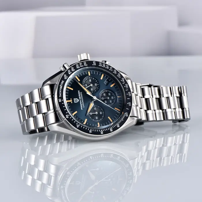 Nouvelle Montre Homme PAGANI DESIGN Moon V6 2026, Montre à Quartz de Luxe pour Homme, Chronographe V