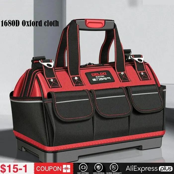 Sac à outils en tissu Oxford 1680D