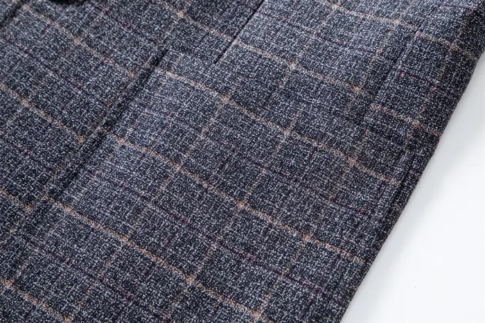 Costume rayé costume à carreaux pour hommes veste pour hommes costume d'affaires décontracté pour ho