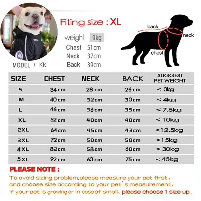 Manteau imperméable pour chien, veste réfléchissante à capuche pour chien, vêtements d'extérieur pou