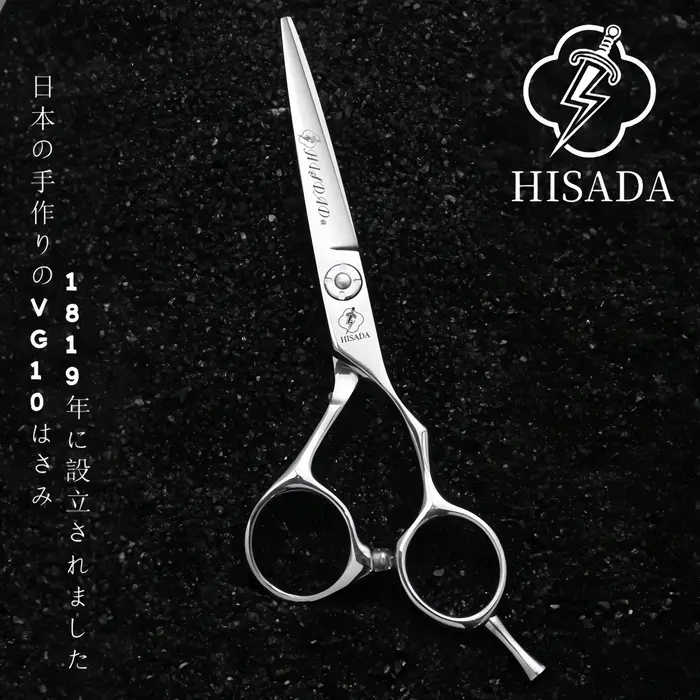 HISADA ciseaux de coiffeur 5.5 pouces ciseaux de coiffure professionnels japonais à la main VG10 mat