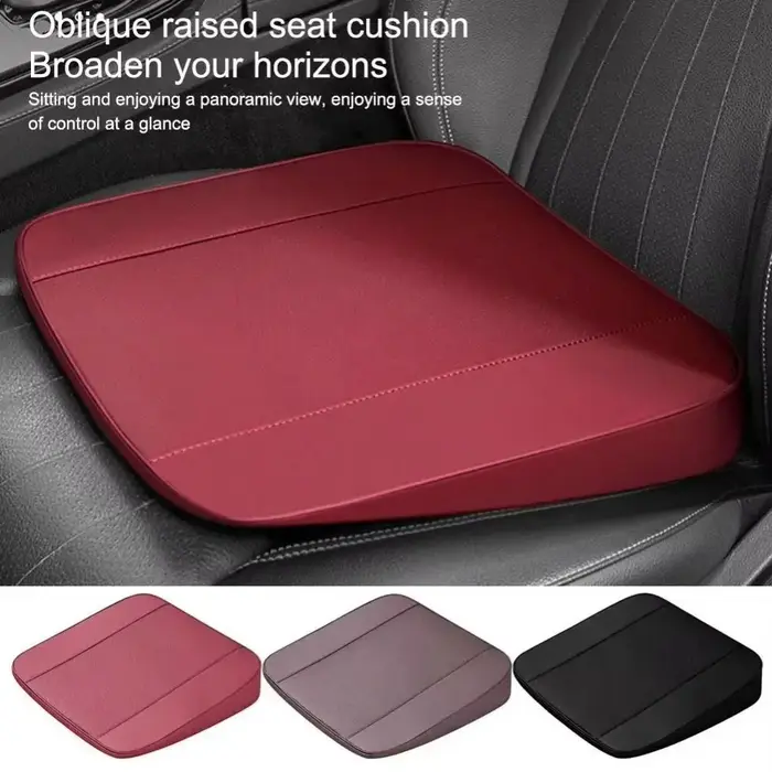 Coussin de siège rehausseur respirant antidérapant portable confortable support augmenté pour femmes hommes occasions quotidiennes week-end