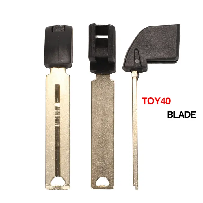 Jingyuqin – clé télécommande intelligente, Insert vierge pour Toyota Highlander Land Cruiser RAV4, c