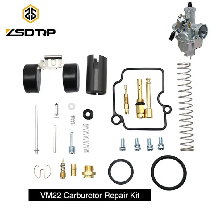 ZSDTRP Kits de réparation de carburateur de moto joint flotteurs Jets pour Mikuni VM22 pièce de carb