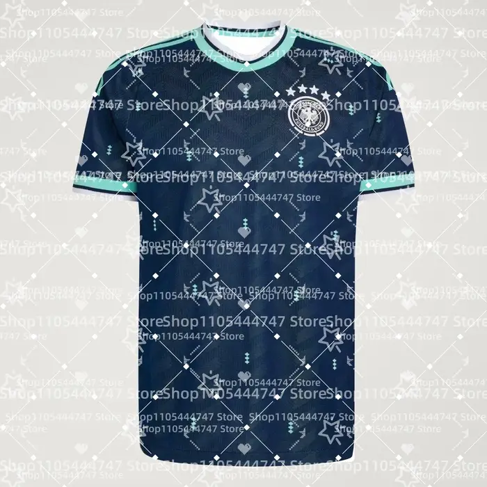 Nouveau maillot de football allemand 2026 pour homme et femme, t-shirt adapté à un usage quotidien e
