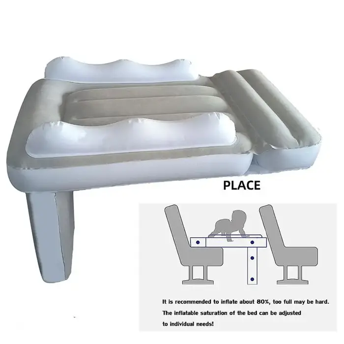 Lit d'avion portable pour enfant en bas âge matelas à air extension de siège de lit voyage voiture occasionnels spéciales