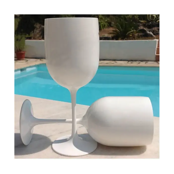 ATIONS-Verres à vin incassables et fourmis, verres à vin en plastique, très incassables, 4 pièces