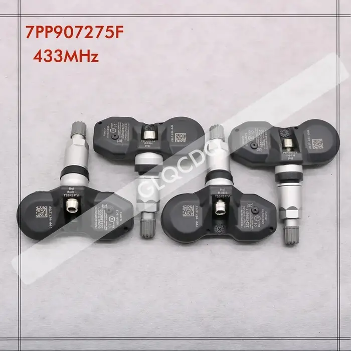 Capteur de pression des pneus de voiture, 4 pièces, TPMS 7PP 907275 F pour audi A4 B7 B8 A6 C6 A8 D4