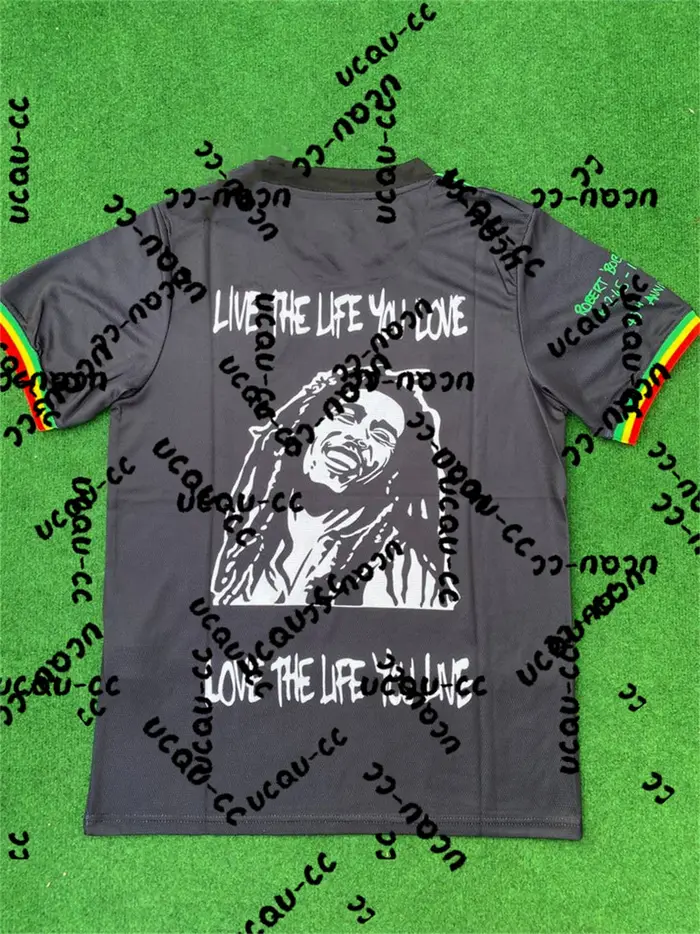 Maillot de football pour homme Ajax 2026, T-shirt de football, Édition spéciale Bob Marley, Vêtement