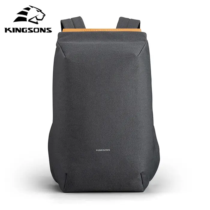 Kingsons 2025 nouveau USB charge sac à dos pour ordinateur portable 15.6 pouces sac d'ordinateur por