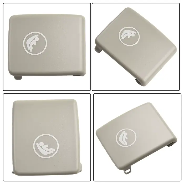 Capuchon Isofix de haute qualité pour Volvo XC40 XC60 couverture beige protection esthétique système de sécurité enfants