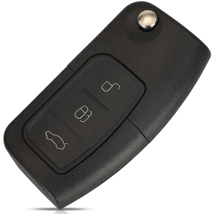 Jingyuqin 10 pièces/lot 3 bouton rabattable voiture clé coque télécommande Fob couverture pour Ford 