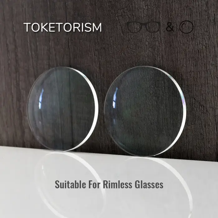 Toketorism qualité myopie presbytie lentilles de Prescription pour lunettes sans monture multifocale