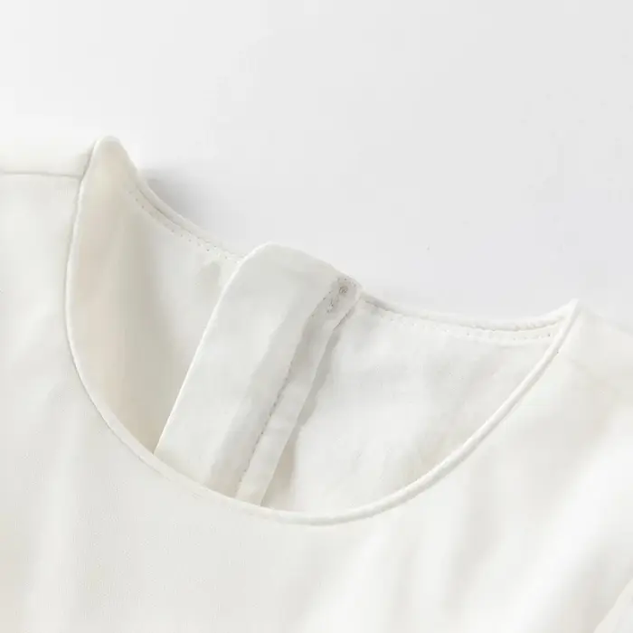 Dave Bella robe élégante pour les filles automne printemps enfants coton charme dentelle maille robe